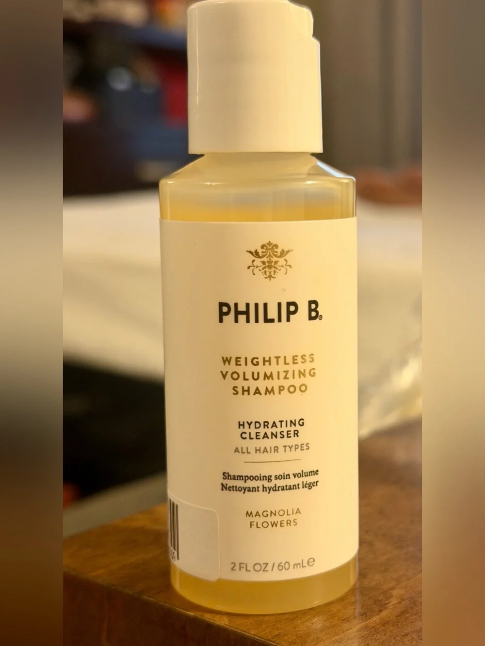 Philip B. Weightless Volumizing Shampoo - Hydrating Cleanser 60ml